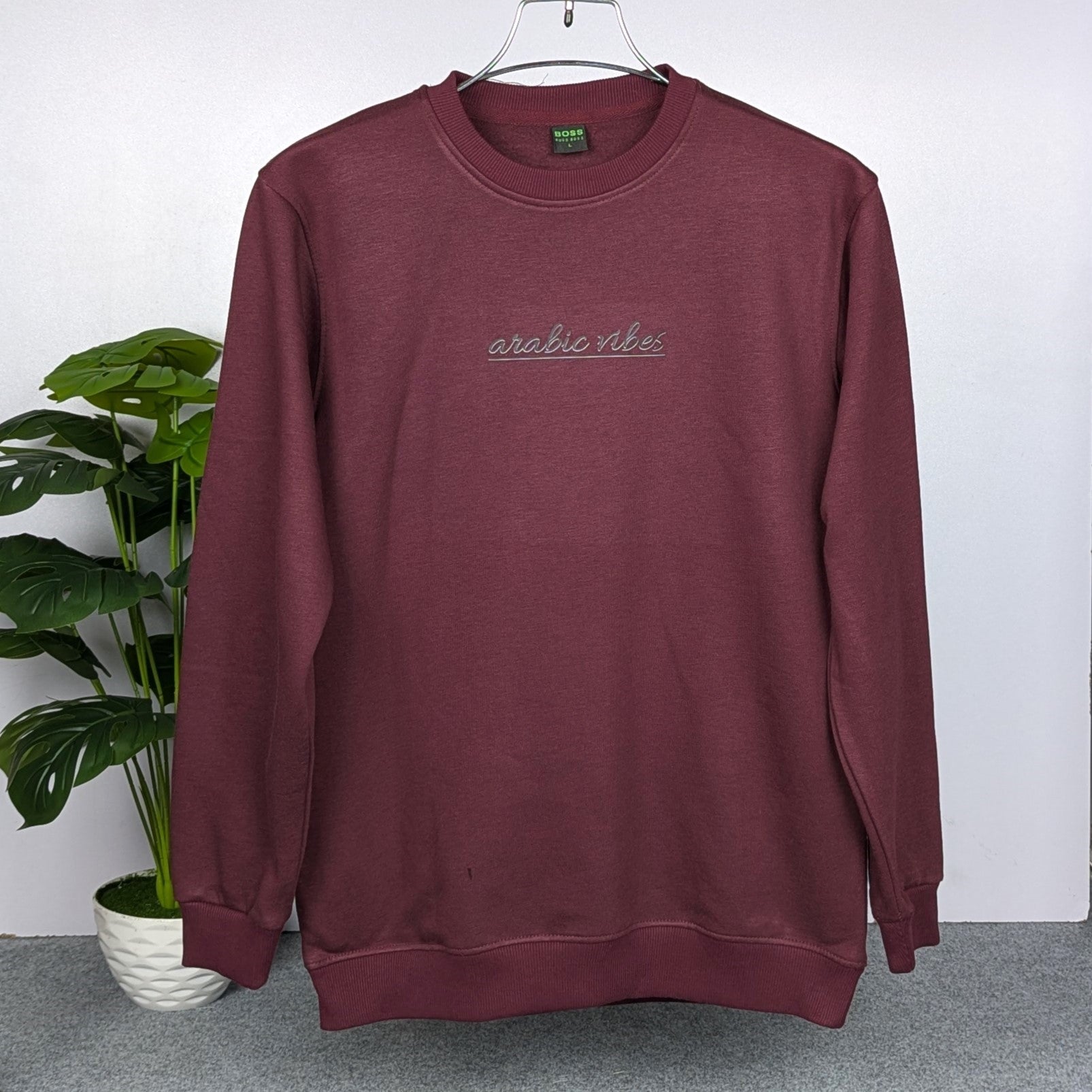 Full Sleeve Sweat Shirt on both sides Printed