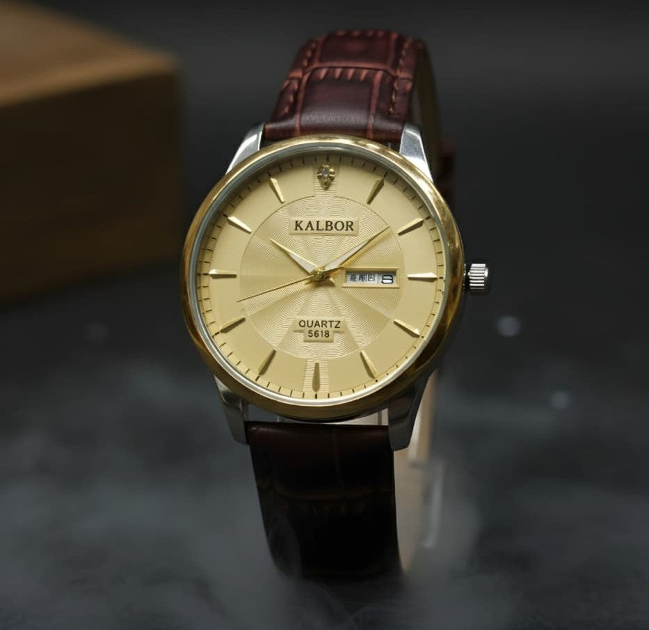 Kalbor 5618 Water Resistant belt watch