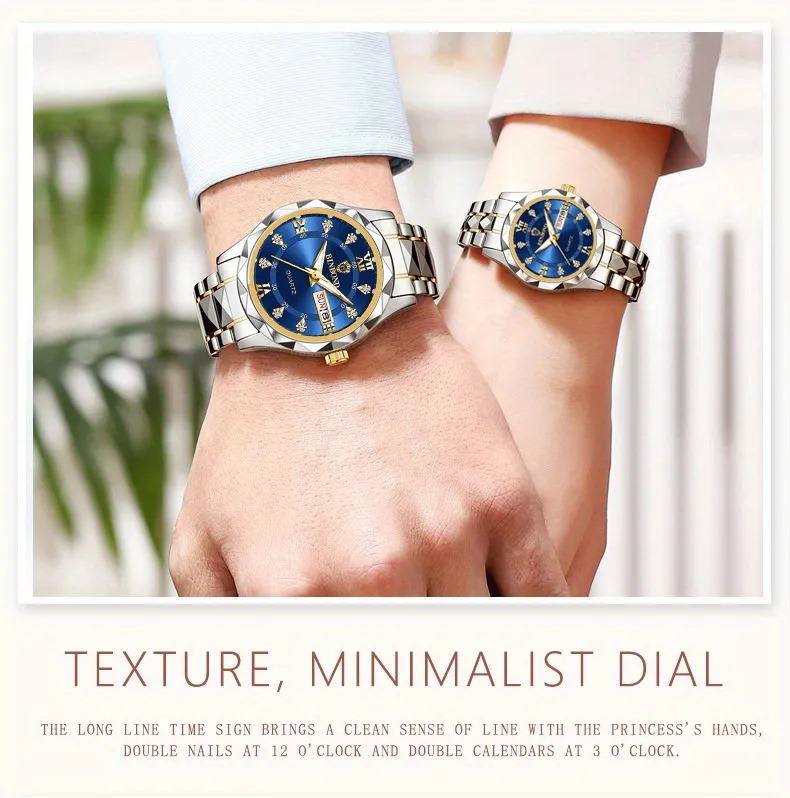 Binbond Luxury Fashion Couple Watch