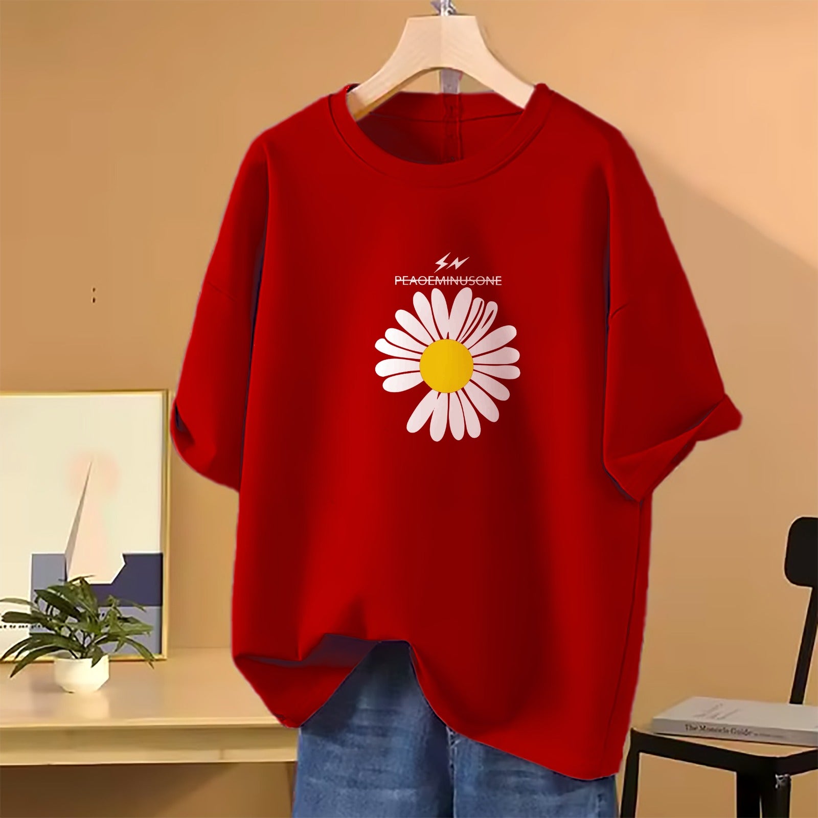 Drop shoulder T-shirt for Women