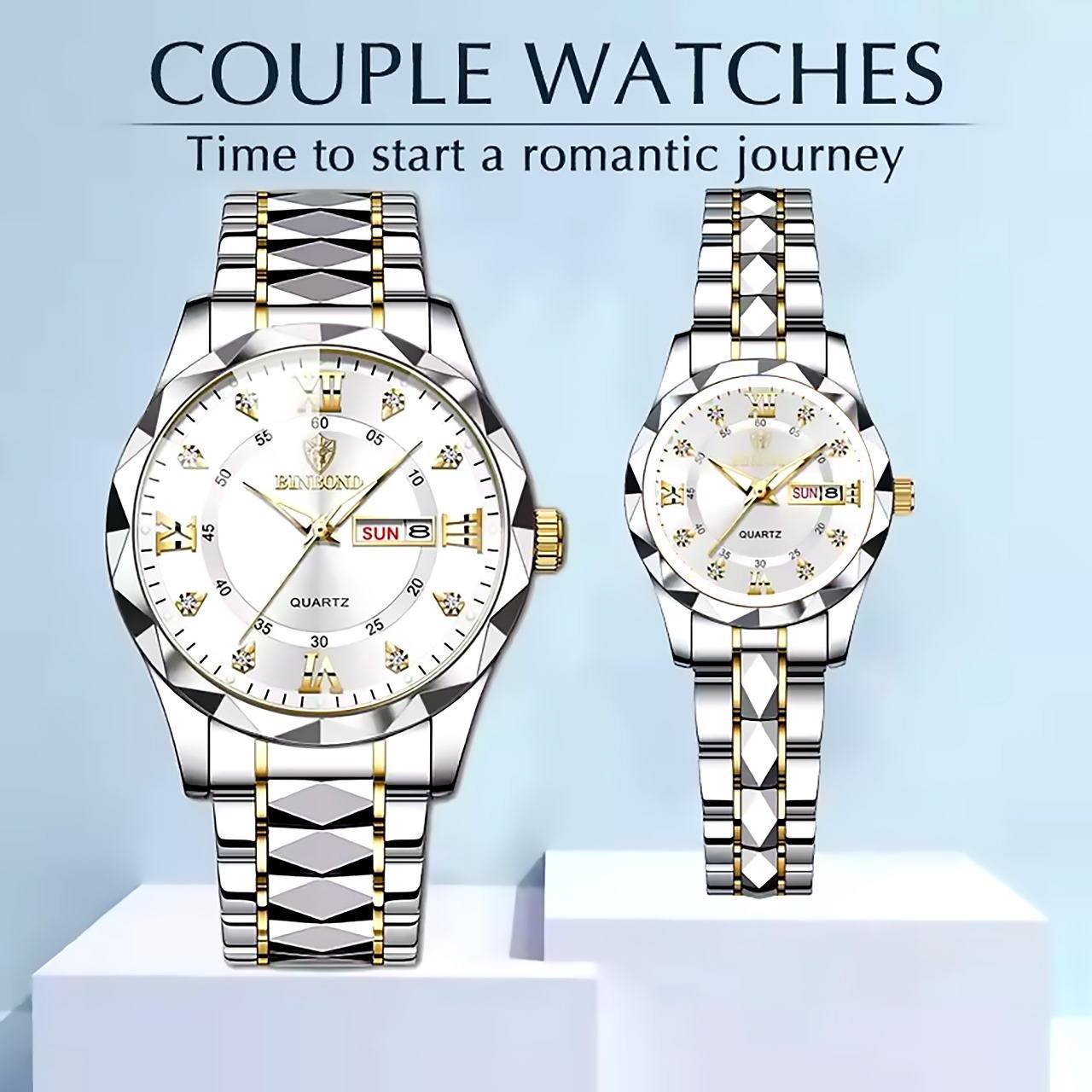Binbond Luxury Fashion Couple Watch