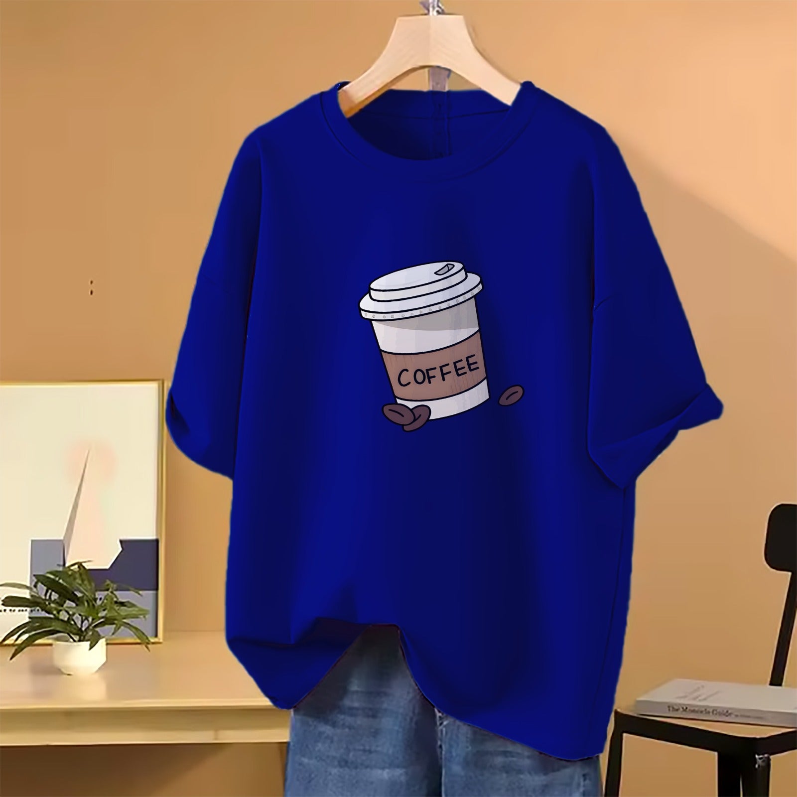 Drop shoulder T-shirt for Women