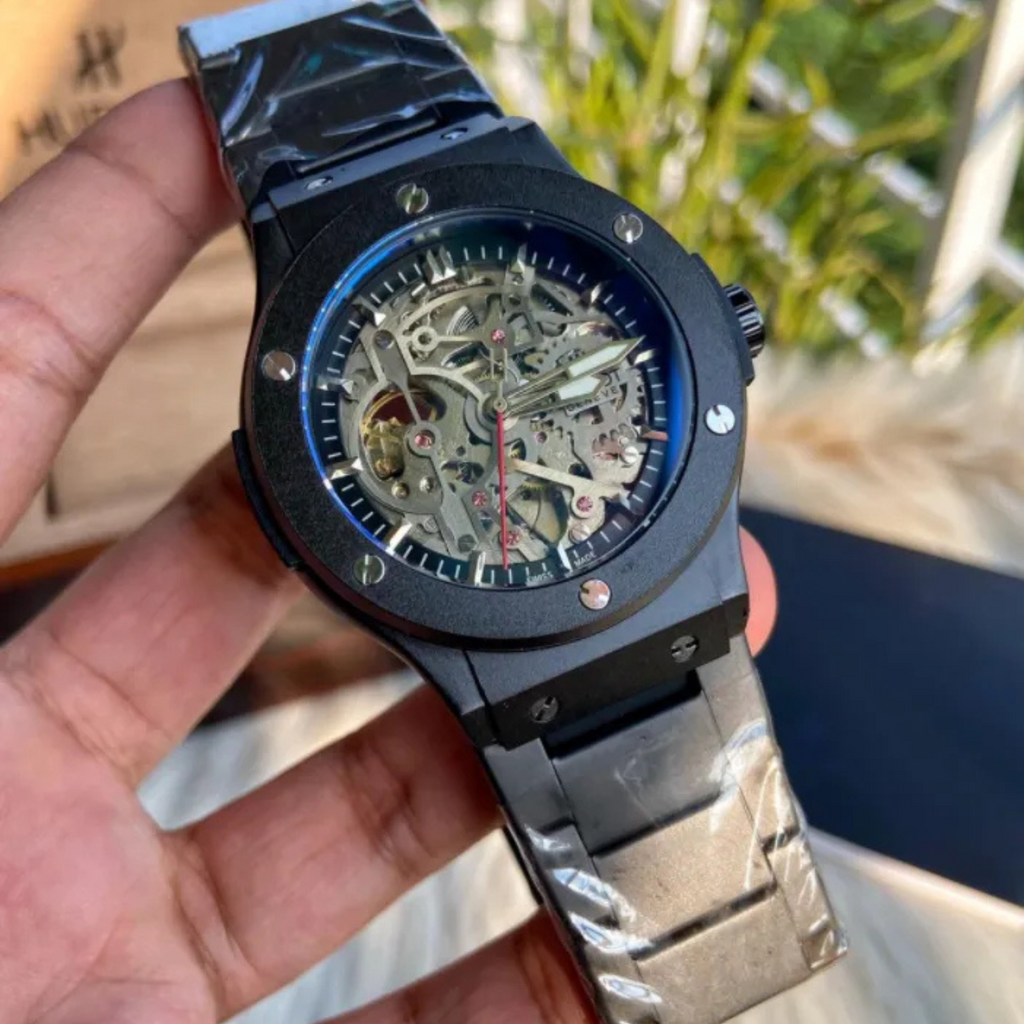 Premium Stainless Steel Strap Wrist Watch For Men