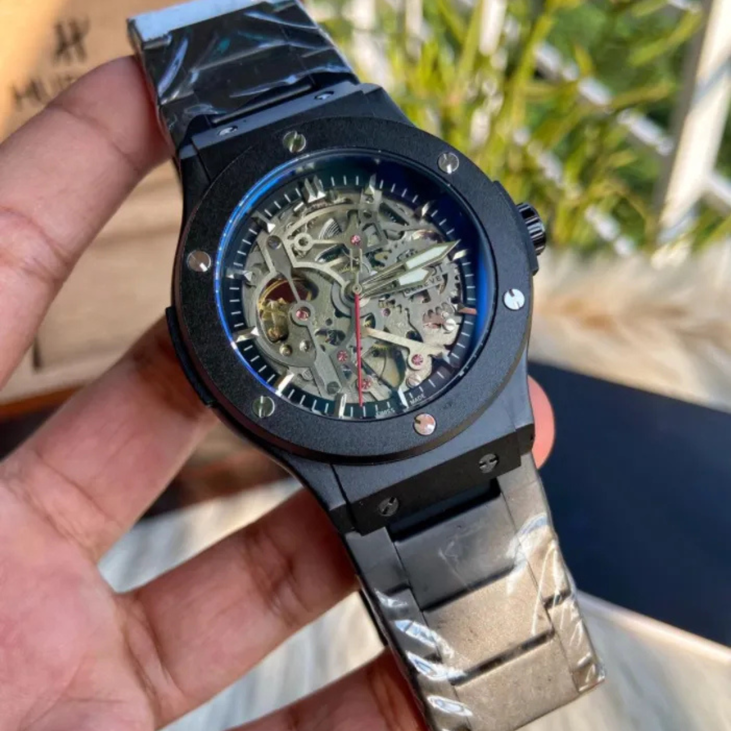 Premium Stainless Steel Strap Wrist Watch For Men