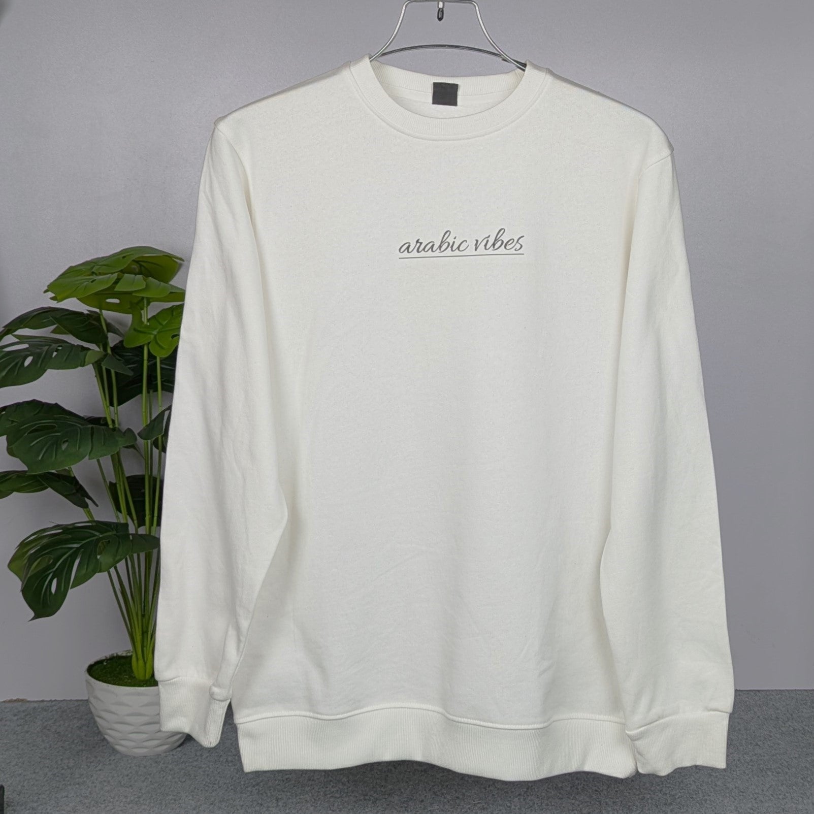 Full Sleeve Sweat Shirt on both sides Printed