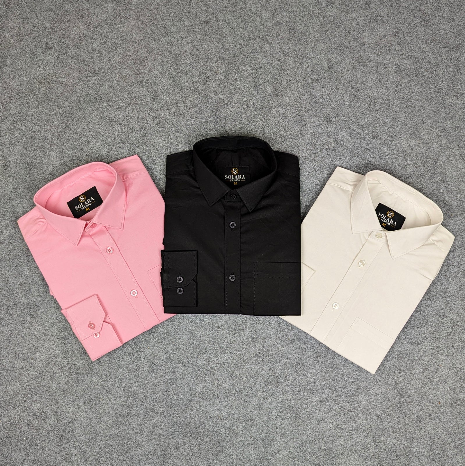 Premium Formal Shirt 3 Pcs Combo